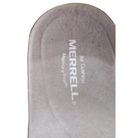 Merrell Women's 9 Moon Gray Slip-on Braided Sandals Flats - Picture 7 of 15